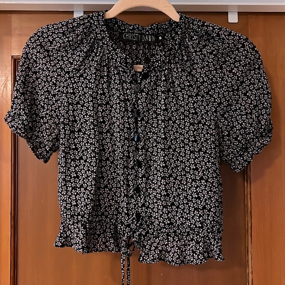 Christy Dawn Tops - Christy Dawn Floral Button Top